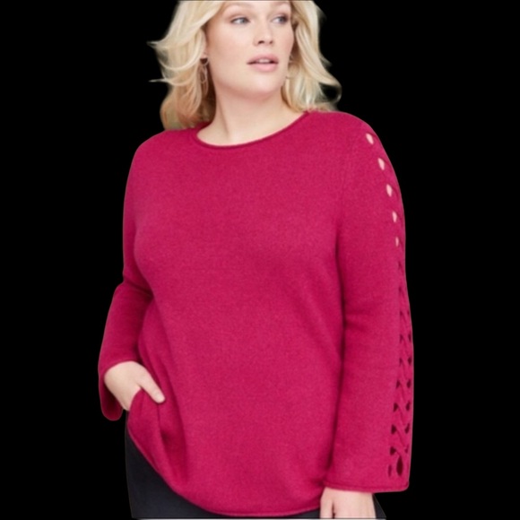Lane Bryant sweater w/metallic threading.NWT - Picture 1 of 2